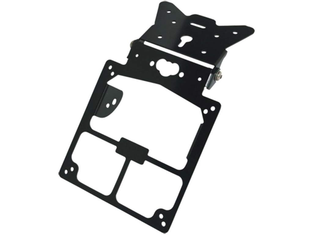 Porta targa per moto e scooter 177x177 mm - Evomotor