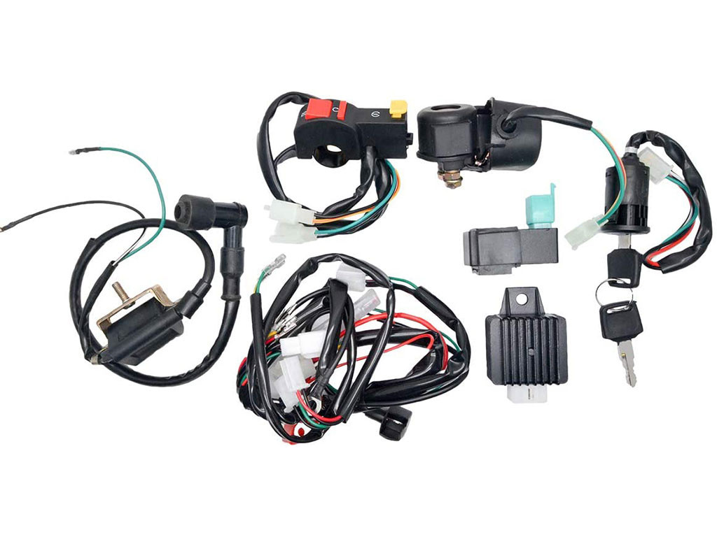 Kit elettronica motore pit bike avviamento elettrico - Evomotor