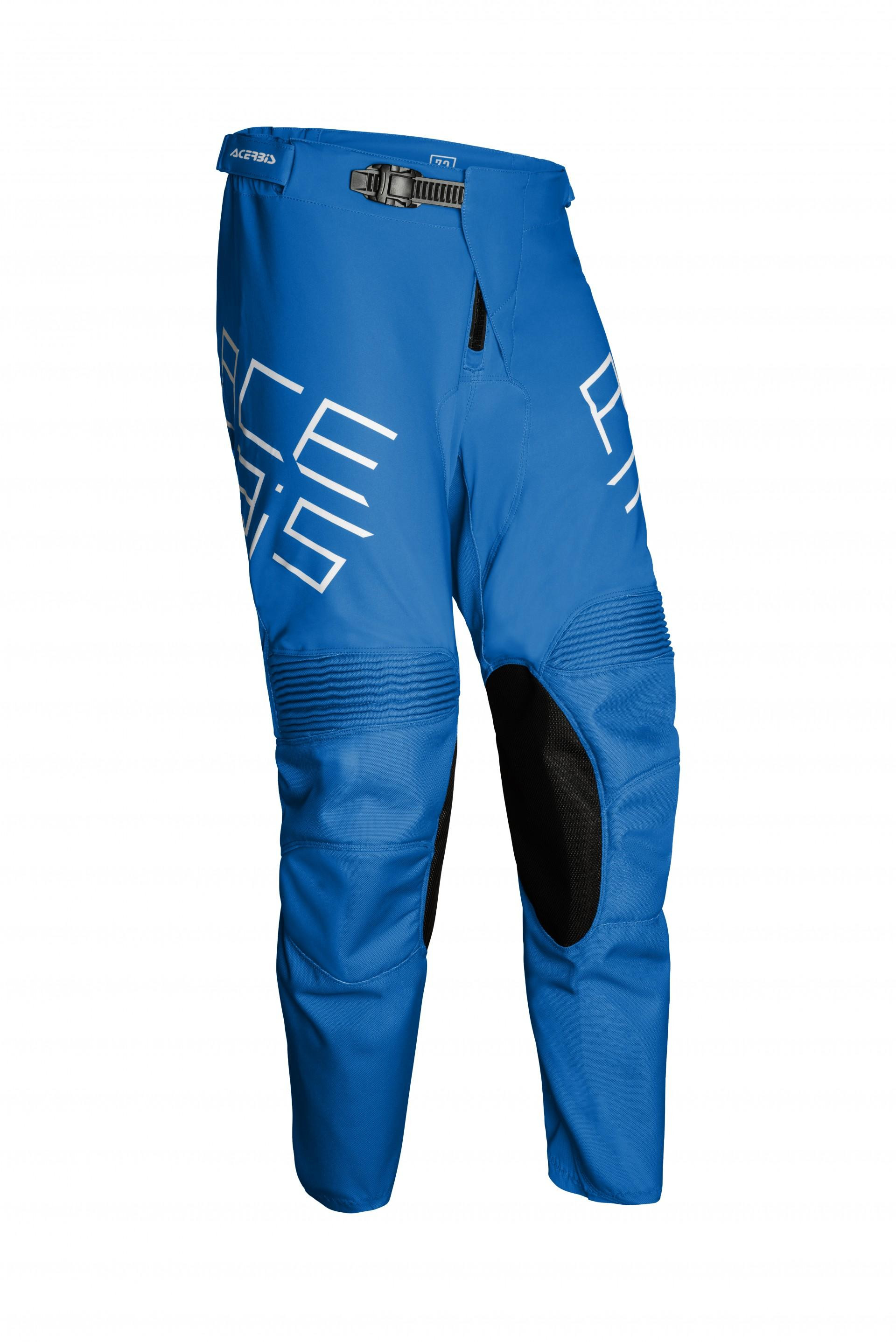 Pantaloni Cross Adulto ACERBIS MX TRACK Blu - Evomotor