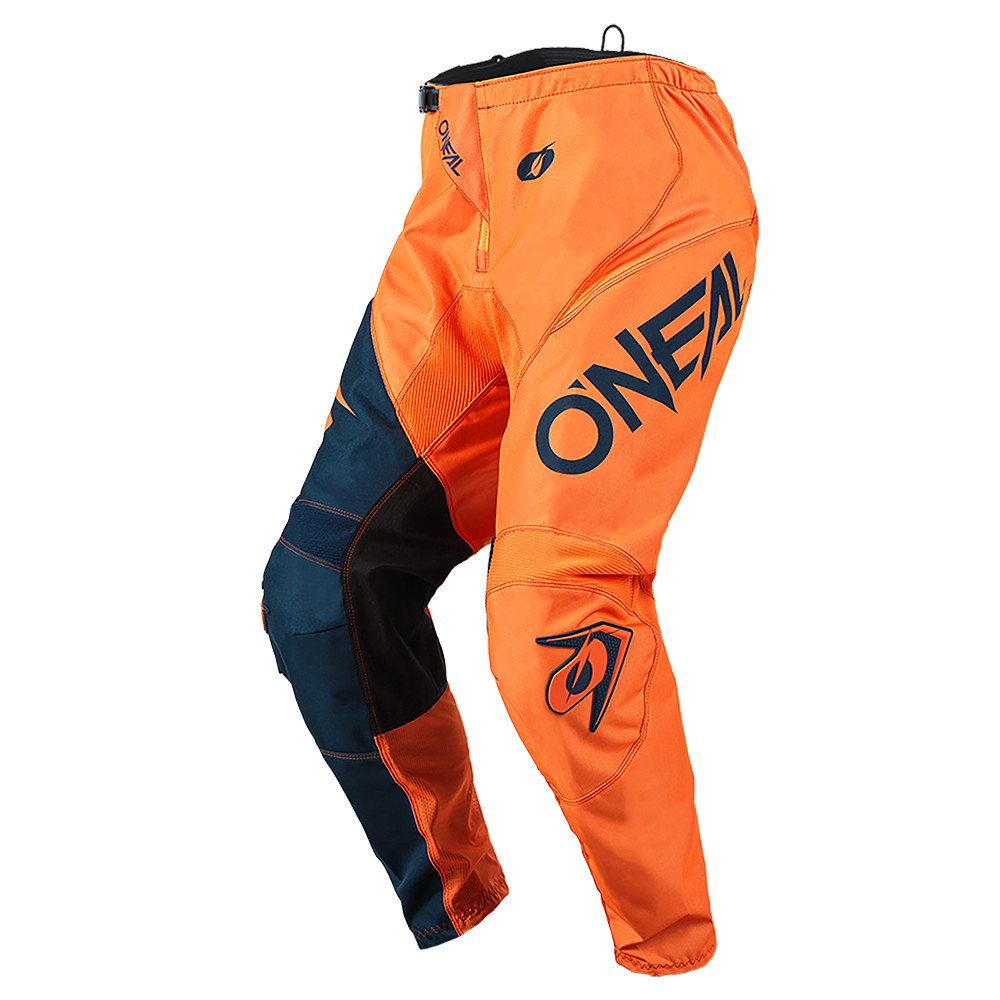 Pantaloni Cross Adulto O'NEAL ELEMENT RACEWEAR Arancio Blu - Evomotor