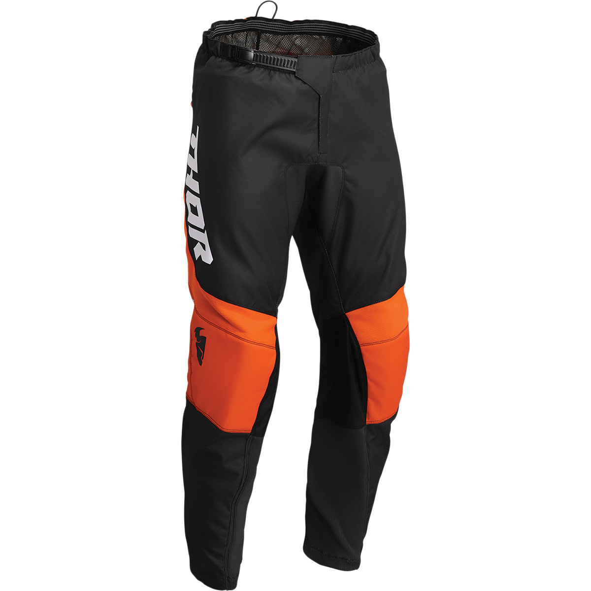 Pantaloni Cross Adulto THOR SECTOR CHEV Nero Arancio - Evomotor