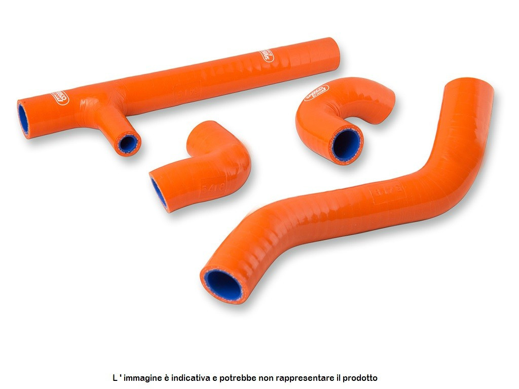 Tubi radiatore KTM 125 SX (2011-2015) Arancione