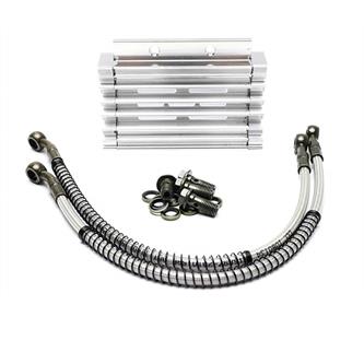 kit radiatore olio pitbike