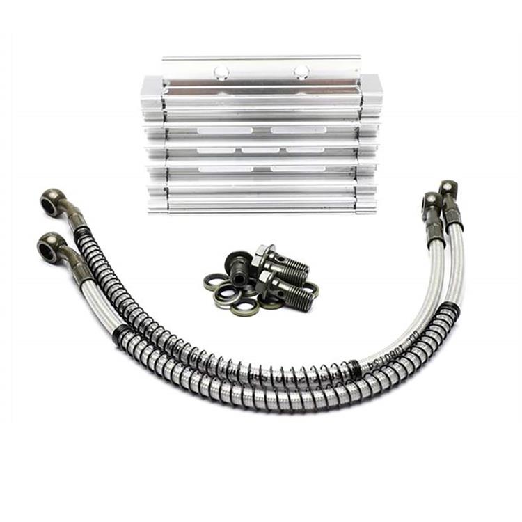 Kit radiatore olio pitbike CNC  alluminio