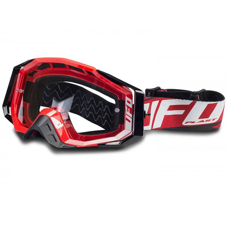 Mascherina UFO Mystic Rosso -Lente Chiara