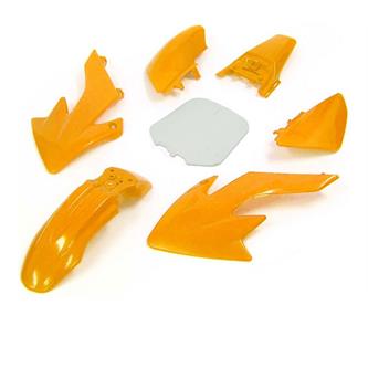 set plastiche pitbike crf 50 arancio