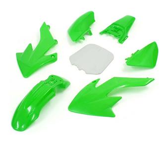 set plastiche pitbike crf 50 verdi