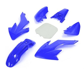 set plastiche pitbike crf 50 blu