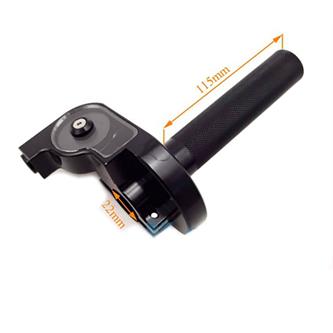 comando gas rapido pitbike cnc