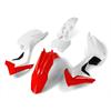 Kit plastiche pit bike CRF 110 Bianco Rosso modello 2 in Grafiche e Plastiche