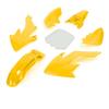 Kit plastiche pit bike CRF 50 Giallo tabella Bianco in Grafiche e Plastiche