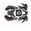 Kit grafiche KLX Monster Nero in Grafiche e Plastiche