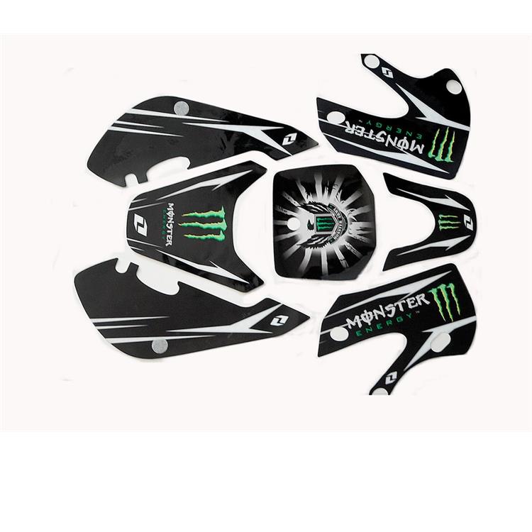 Kit grafiche KLX Monster Nero