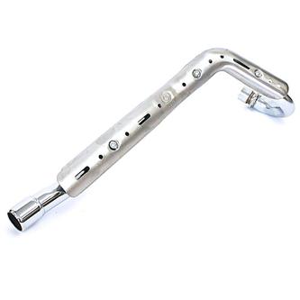 collettore scarico pit bike attacco centrale