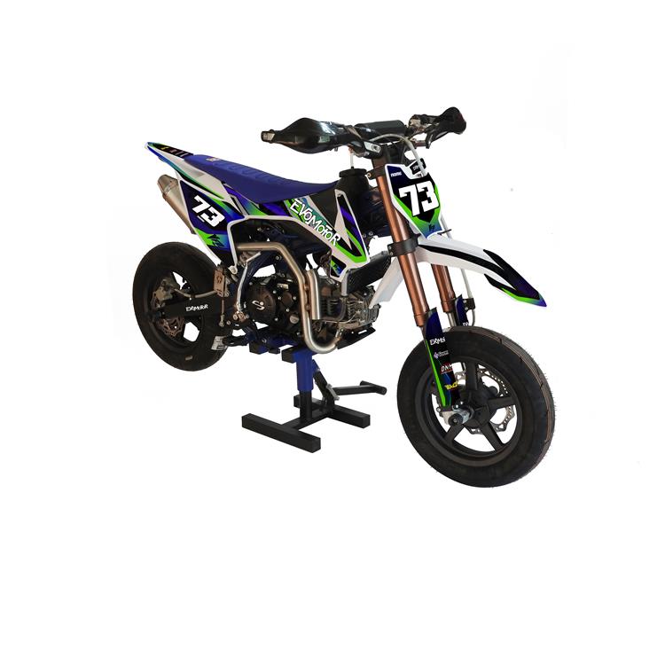 Pit bike KF2 155 12/12 Motard Pro Plus Verde Blu