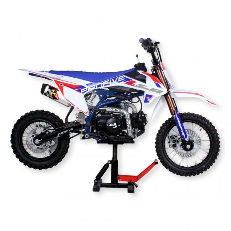Pit Bike Cross 110 SJR Rosso Semi Auto 14/12