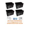 Set Batterie monopattino 48V14Ah potenziate in Ricambi monopattini elettrici