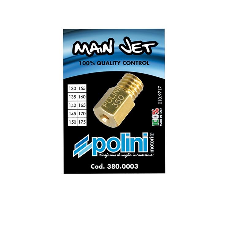 Kit 10 getti massimo Mikuni dal 130 al 175