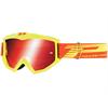Mascherina PRO GRIP Atzaki 3201 Giallo - lente a specchio Rosso in Abbigliamento