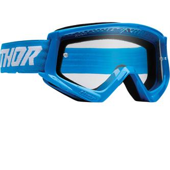 mascherina thor combat blu bianca lente chiara