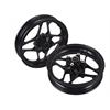 Set cerchi in lega Nero 2.15/2.50-12 con cuscinetti 15mm in Cerchi e Gomme