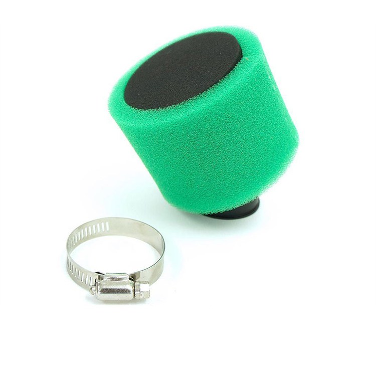 Filtro Aria pit bike 48 storto Verde