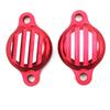 Coppia coperchi valvole cnc YX 125-140 Rosso in Ricambi Motore
