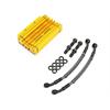 Kit radiatore olio pit bike CNC oro in Radiatori Olio