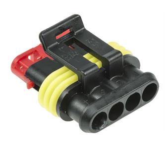 connettore tenuta stagna 4 pins