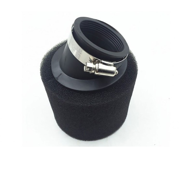 Filtro Aria pit bike 45 storto Nero