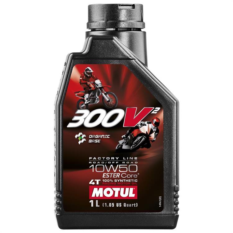 Olio motore Motul 300V RACING ROAD 10W50 (1L)