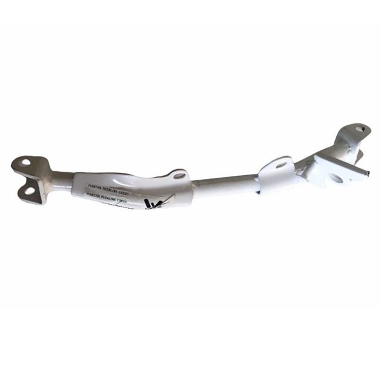 Piastra porta pedane Bianco pit bike