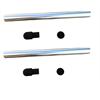Coppia semimanubri 22 mm MiniGP con paracolpi inclusi in Manubri e Comandi