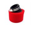 Filtro Aria pit bike 35 mm storto Rosso in Alimentazione e Carburatori