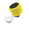 Filtro Aria pit bike 35 mm storto Giallo in Alimentazione e Carburatori