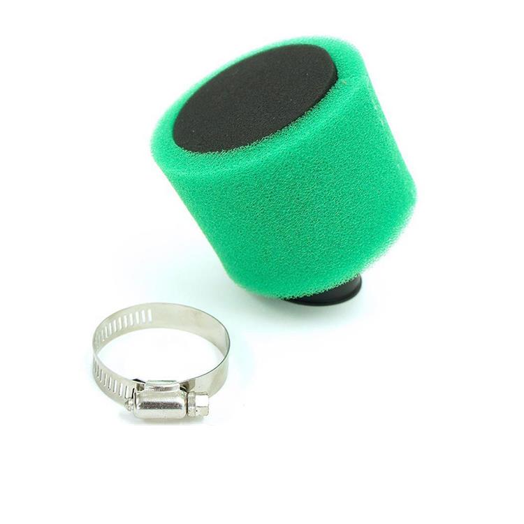 Filtro Aria pit bike 42 storto Verde