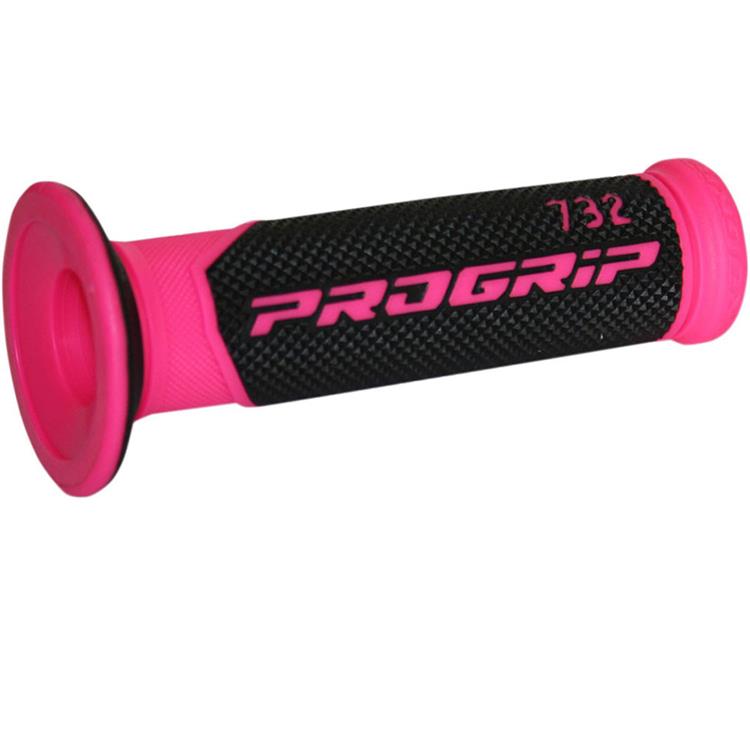 Manopole PROGRIP Road 732 Rosa Fluo Open End