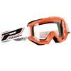 Mascherina PRO GRIP Raceline 3201 Arancione - lente chiara in Abbigliamento