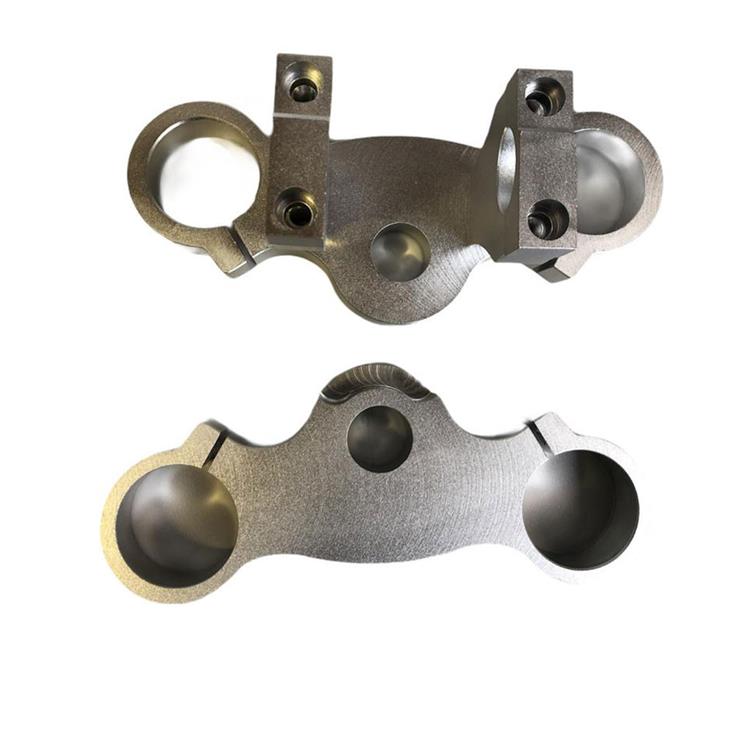 Piastre Sterzo pit bike 45/48 Interasse 170 alluminio