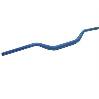 manubrio piega bassa pitbike 28 bcr blu