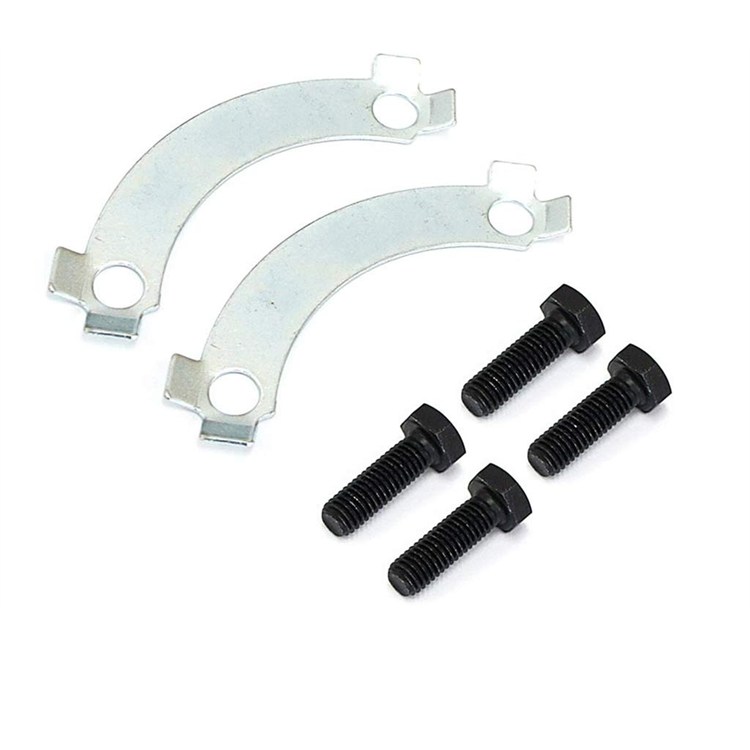 Kit viti + piastrine fermo sicurezza corona pit bike 4 fori