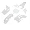 Kit plastiche pit bike ORION Bianco in Grafiche e Plastiche
