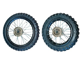 set cerchi gomme 14 12 cnc bronzo