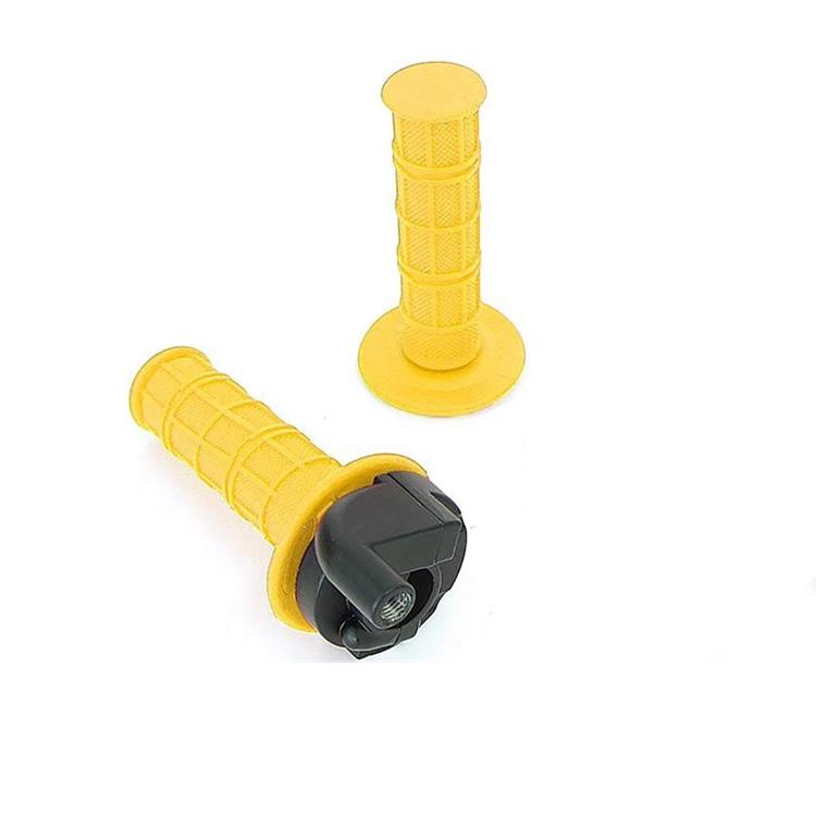 Comando Gas Standard pit bike + Manopole Giallo