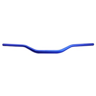 manubrio piega bassa pitbike 28 blu