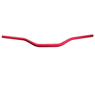 manubrio piega bassa pitbike 28 rosso