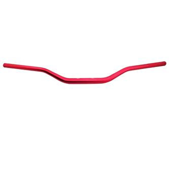 manubrio piega bassa pitbike 28 rosso