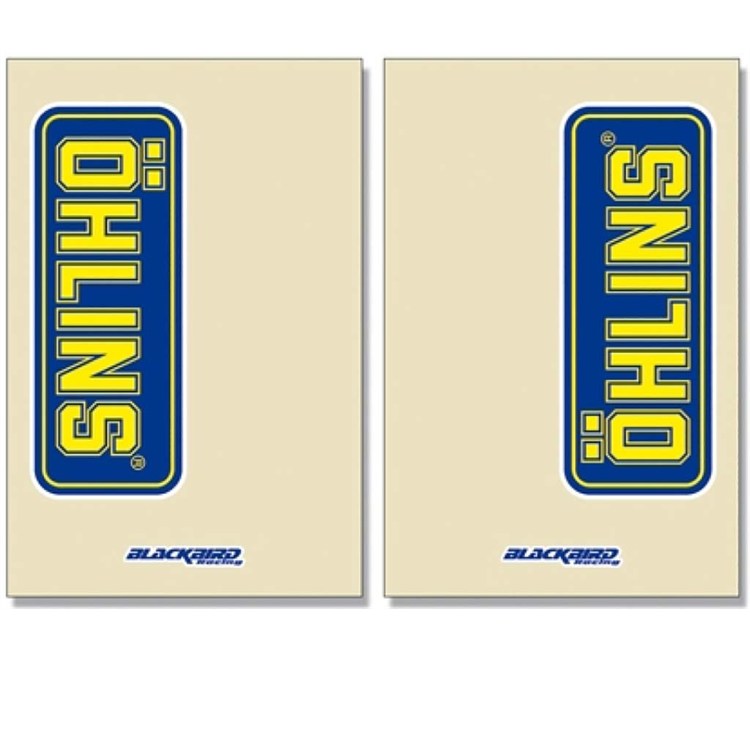 Coppia adesivi Ohlins per forcelle