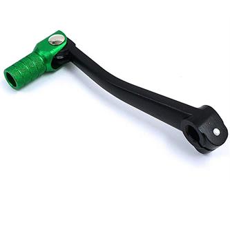 pedalina cambio alluminio nera verde