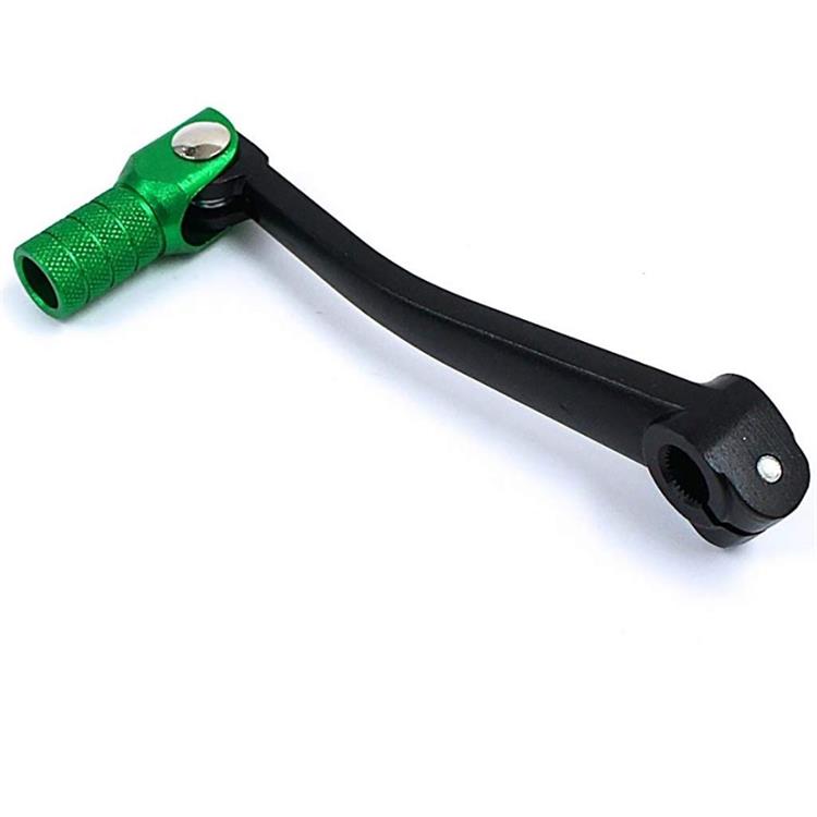 Pedalina cambio pit bike CNC Nero Verde